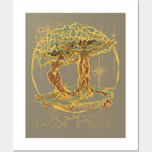 Trees of Life (Color and Light) Posters and Art